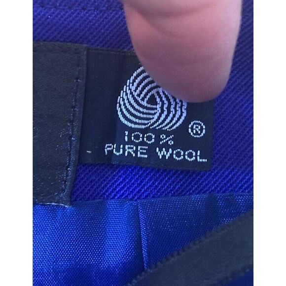 Classiques For Nordstrom Wool Pencil Skirt Size 10 Women’s Blue - Picture 4 of 6